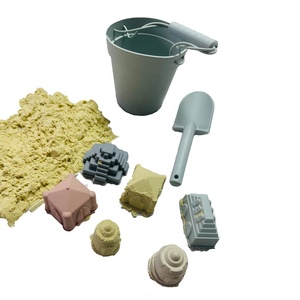 2024 CPC Kangde stampi sabbia estate spiaggia e giardino Set BPA Free Silicone bambino spiaggia giocattoli Set - Product Image 4