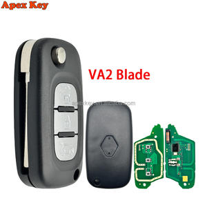 Llave remota plegable para coche ID46 PCF7961 433MHz VA2 para Renault Clio III Master Kangoo Modus Twingo Megane Fluence SM3 Mercedes Smart - Product Image 1