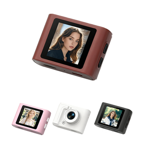 New Product <b>Mini</b> Digital <b>Camera</b> With USB Charging Case Black Pink White Color Options Fixed Focus No Screen Compact Design - Product Image 3