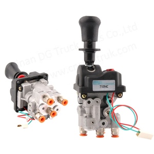 Pièces automobiles, soupape manuelle pour camion à benne basculante, série 71094C, soupape de commande d'air proportionnelle avec interrupteur PTO, voyant lumineux - Product Image 1