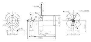 Factory &amp; Customizable &amp; Balanced Brushless <strong>DC</strong> Drive 3660 <strong>Motor</strong> 360KV <strong>for</strong> Waterproof Underwater Thruster <strong>Robot</strong> RC <strong>Robot</strong> &amp; Boat - Product Image 6