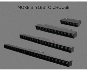 Pista de rejilla de luz LED magnética 18W IP20 CE RoHS foco de pista magnética LED 48V Luz de pista led - Product Image 4