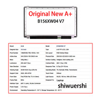 شاشة LCD مقاس 15.6 بوصة بدقة 1366×768 وتردد 60 هرتز طراز B156XW04 V6 B156XW04 V0 B156XW04 V1 B156XW04 V5 B156XW04 V7 B156XW04 V8 LTN156AT24 - الأكثر مبيعًا