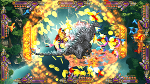 Chim Điên Cuồng đại dương Vua 4 chim bắn súng Arcade video kỹ năng 8 người chơi trò chơi não mới 2024 Cá Trò chơi - Product Image 4