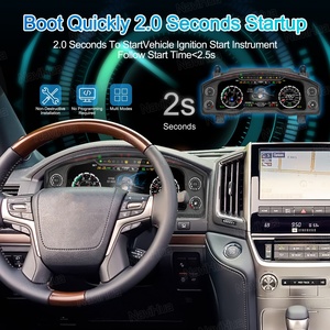 ชุดอัพเกรดหน้าจอแสดงผล NaviHua Virtual Instrument LCD Dashboard Panel Interior Kits สำหรับ Toyota Land Cruiser LC200 ปี 2016-2021 - Product Image 5
