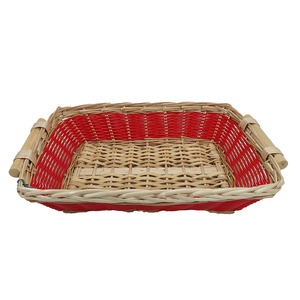 Cesta de Almacenamiento Rectangular de Mimbre de Sauce, Diseño Artístico y Multifuncional Hecho a Mano para Alimentos - Product Image 2