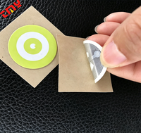 Autocollant NFC TAG213 personnalisé, imprimable, résistant aux intempéries, réinscriptible, anti-métal, 13,56 MHz, RFID, protocole ISO14443A, contrôle d'accès, en rouleau en vrac
