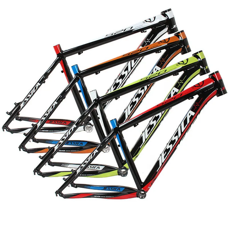 Quadro de bicicleta mountain bike, quadro de bike ultraleve de liga de alumínio com 16/17/18 polegadas 44-56mm