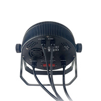 Lámpara LED RGB 3 en 1 de 54*3w, Silenciosa, Tipo PA, Carcasa de Aluminio, Luz Plana, Refrigeración por Ventilador, Control DMX512 para DJ, Discoteca, Club