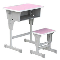 Ensemble bureau et chaise ergonomique pour l'école, couleur personnalisée pour l'école, la maison, le bureau, l'appartement