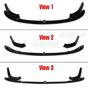 F80 <b>Car</b> Front Bumper Spoiler Lip <b>Diffuser</b> Body Kit + Side Splitter Aprons Guard Protector <b>for</b> BMW F80 M3 F83 F82 M4 2015-2020 - Product Image 3