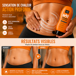 Lotion Corporelle Thermique Hydratation Intense Brûle-Graisse Soin Amincissant Effet Peau Lisse Physique Parfait Marque Privée - Product Image 6