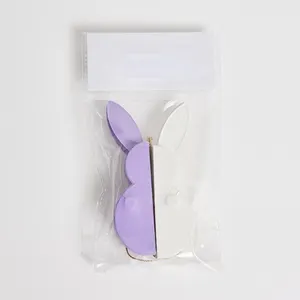 Kunden spezifisches Honeycomb Paper Bunny Ornament Set für Oster feier dekoration