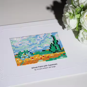 Mini pintura <span class=keywords><strong>de</strong></span> diamante 5D DIY para mujer, retrato <span class=keywords><strong>de</strong></span> fama mundial personalizado, pintura pequeña, Mini 5D DIY, Gema Mosica, arte, pintura <span class=keywords><strong>de</strong></span> diamante - Product Image 6