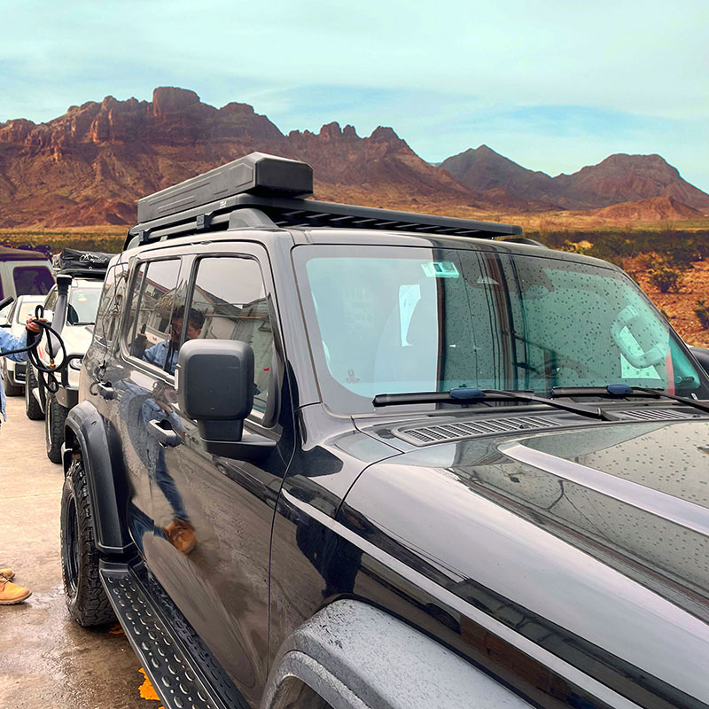 Походные аксессуары для внедорожников 4 х4, автомобильные аксессуары, бак для воды на крыше с разбрызгивателем, контейнер для хранения воды 30 л из пластика