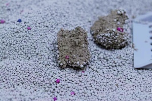 Lettiera per Gatti in Bentonite Sferica 5L, Agglomerante Rapido, Ecologica, Profumata alla Lavanda, a Bassa Polvere, 99% Senza Polvere, Altamente Assorbente, Gratuita - Product Image 5