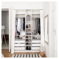 Produits les plus vendus de Prima : Dressing élégant avec portes en verre, armoire moderne, armoire pliante