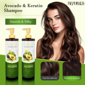 Private Label 100% <strong>Organic</strong> Avocado Deep Nourishes and Smooths Dry Keratin Hair Care Products - Product Image 1