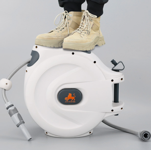 Dévidoir de tuyau <span class=keywords><strong>automatique</strong></span> <span class=keywords><strong>mural</strong></span> le plus vendu, facile à ranger, pour nettoyeur haute pression - Product Image 3