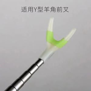 Housse de protection pour porte-canne en silicone qui brille dans le noir, accessoire de pêche souple et très élastique pour la protection des cannes et des fourches - Product Image 2