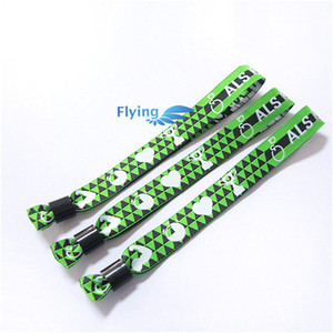 Prodotti promozionali evento tessuto fasce di polso di usa e getta braccialetti rfid con la clip - Product Image 5