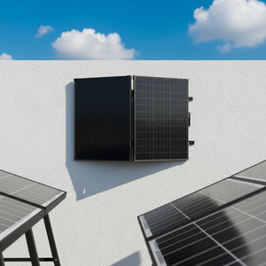 Panel Solar Plegable <span class=keywords><strong>de</strong></span> Vidrio Templado Monocristalino PERC Totalmente Negro para Campamentos en Autocaravanas, Salida <span class=keywords><strong>de</strong></span> Energía Estable, Fácil Instalación - Product Image 4