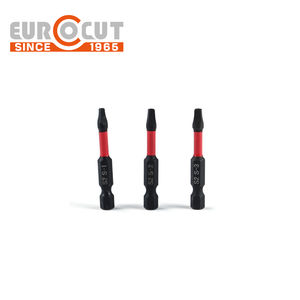 أفضل قطع مفك براغي من EUROCUT S2 قطع مفك براغي مغناطيسي ذو رأس مربعة مصنوع من الصلب لقطع مفك براغي - Product Image 1