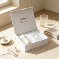 Carte-cadeau en carton de luxe personnalisée avec logo magnétique en forme de livre pour mariage, cosmétiques, bijoux, parfums, vente en gros