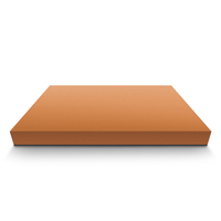 Ideastep Semelle en mousse EVA haute densité, souple et fine, pour chaussures et pantoufles, en caoutchouc mousse courbé à chaud, en rouleau, pour fabricants de semelles de chaussures