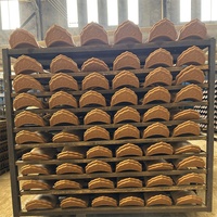 Machines populaires pour la fabrication de briques en argile africaines, machine à briques sous vide de type 280, ligne de production de briques en argile et de tuiles rouges