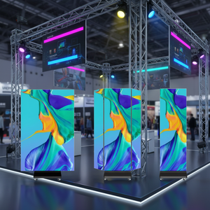 Jode Trifold <span class=keywords><strong>Led</strong></span> Poster Screen Double face tre volte <span class=keywords><strong>LED</strong></span> elettronico Poster Screen Display 3 lati <span class=keywords><strong>Led</strong></span> <span class=keywords><strong>Banner</strong></span> <span class=keywords><strong>Led</strong></span> - Product Image 2