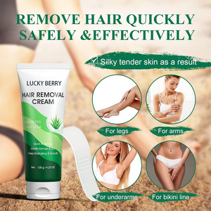 Customized Size Premium Herbal Depilatory Lotion Armpit Bikini Line Painless <strong>Flawless</strong> <strong>Hair</strong> <strong>Removal</strong> Cream Aloe Vera Fragrance - Product Image 2
