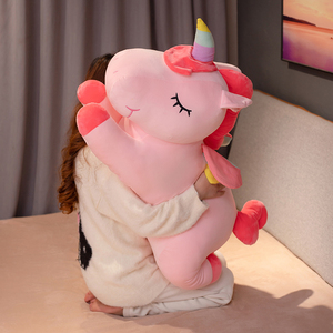 Wholesale Cute unicorn Plush Animal Toys <strong>rainbow</strong> <strong>Horse</strong> Girl Birthday Gifts Plush Pillows - Product Image 4
