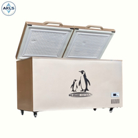 Réfrigérateur horizontal commercial à ouverture par le haut de 1000 L, congélateur coffre à grande capacité