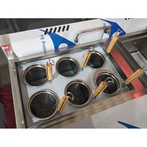 Cuisinière à nouilles compacte à convection gaz avec bain-marie intégré, idéale pour les restaurants et les fast-foods - Product Image 4