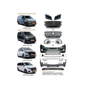 Kit de Carrocería para Automóvil FEITUO para BenZ Clase V <span class=keywords><strong>Vito</strong></span> W447, Accesorios Exteriores que Incluyen Rejilla Delantera, Alerón Superior de <span class=keywords><strong>Techo</strong></span> <span class=keywords><strong>Alto</strong></span> Delantero - Product Image 1