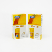Accepter un motif personnalisable à un beau prix Boîte d'emballage de sucettes glacées pour boissons froides Boîte de papier pliable