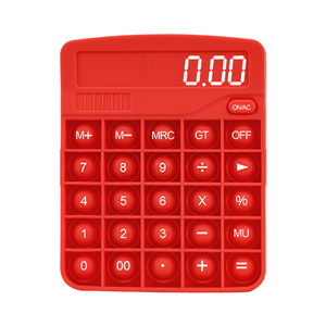 Máy Tính FIdgets Bằng Silicon DD157 Đồ Chơi Giáo Dục Cho Trẻ Em Đồ Chơi Đếm Cảm Giác Đẩy Bong Bóng Máy Tính Giảm Căng Thẳng Chống Lo Âu - Product Image 1