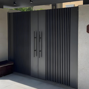 Puerta Corredera Eléctrica Automática de Aluminio, Puerta <span class=keywords><strong>Plegable</strong></span> para Entrada de Vehículos, Puerta <span class=keywords><strong>Plegable</strong></span> para Villa - Product Image 1