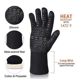 Gants de four résistants aux hautes températures One Piece BBQ, 500-800 degrés, ignifuges, isolation thermique pour barbecue et micro-ondes - Product Image 4