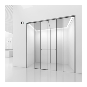 Cabina de Ducha Transparente <span class=keywords><strong>con</strong></span> Diamantes Personalizada, <span class=keywords><strong>con</strong></span> Bisagra Ajustable para Instalación en Paredes Irregulares del Baño - Product Image 6