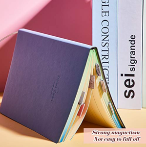 Ensemble de 10 marque-pages en marbre, marque-pages flexibles, accessoires de lecture décoratifs pour cadeaux et usage scolaire - Product Image 2