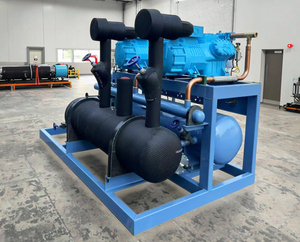 Unidad Condensadora de 100HP/200HP para Refrigeración, Intercambiador de Calor para Congelación en Cámaras Frigoríficas, con Compresor Semihermético Paralelo - Product Image 4