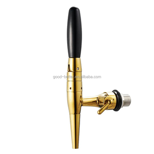 GB Hot GB Hot Selling Robinet de bière Stout plaqué PVD/Robinet à café nitro avec compensateur de débit - Product Image 1