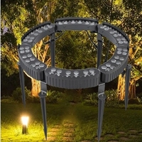 220V LED extérieur étanche projecteur coloré haute tension anneau pilier éclairage pour jardin arbre étreignant Application IP65 note