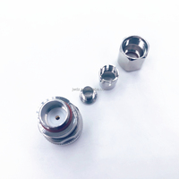 Connecteur mâle N à pince pour câble 5D-FB, connecteur RF droit N pour câble coaxial LMR300 CNT300