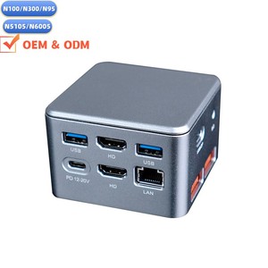 Mini-ordinateur de bureau OEM N100 Ultra 155H 7840HS Core I7 I5 N5105, PC de jeu portable NUC C-BOX-M3 Mini P, 12e, 13e et 14e génération - Product Image 3