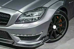 3pcs <span class=keywords><strong>cls63s</strong></span> lèvre avant en fibre de carbone pour mercedes benz cls w218 lèvre avant amg mercedes-benz - Product Image 6