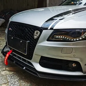 สปอยเลอร์กันชนหน้าแบบสากลสำหรับรถยนต์ A3 A6 Q3 S3 S6 B6 B7 B8 B8.5 ชุดแต่งภายนอก - Product Image 2