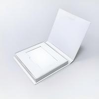 Boîte cadeau magnétique en papier de luxe avec logo personnalisé, boîte rigide en carton recyclable avec fermeture magnétique, boîtes à rabat